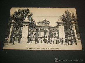 Postkarten: MADRID RETIRO PUERTA DE LA INDEPENDENCIA